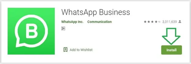 install whatsapp Business